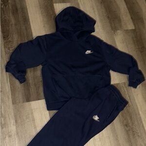 Nike Kids Dark Blue Hoodie & Matching Pants